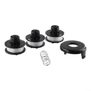 3 Pack 30Ft Replacement Spools with Spring Cap 51256 51301 to 51465 Trimmers for Compatible with 10-15 Inch Cutters for Easy Install No Tools Required 3 Pack 30Ft Replacement Spools with Spring Cap 51256 51301 to 51465 Trimmers for Compatible with 10-15 Inch Cutters for Easy Install No Tools Required