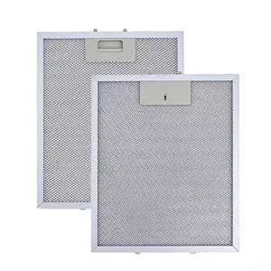 2PCS Range Hood Filter Replacement, 5-Layer Aluminum Mesh Hood Grease Filter, 13X9Inch, Aluminium Grease Mesh Panel, Air Circulation 2PCS Range Hood Filter Replacement, 5-Layer Aluminum Mesh Hood Grease Filter, 13X9Inch, Aluminium Grease Mesh Panel, Air Circulation