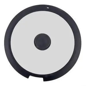 Silicone Pot Lid With Tempered Glass Window,Heat-Resistant Anti-Spill Cover With Steam Vent And Anti-Scald Handle For Kitchen Cooking, 20Cm, White(A 26CM) Silicone Pot Lid With Tempered Glass Window,Heat-Resistant Anti-Spill Cover With Steam Vent And Anti-Scald Handle For Kitchen Cooking, 20Cm, White(A 26CM)