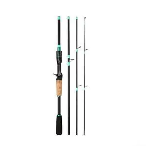 Fishing Rod 1.65m-2.1m Multi-Section Fiberglass Spinner Baitcasting M Tone 2500G Load-Bearing Smooth Line Guide For Lure Fishing(B) Fishing Rod 1.65m-2.1m Multi-Section Fiberglass Spinner Baitcasting M Tone 2500G Load-Bearing Smooth Line Guide For Lure Fishing(B)