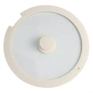 Silicone Pot Lid With Tempered Glass Window,Heat-Resistant Anti-Spill Cover With Steam Vent And Anti-Scald Handle For Kitchen Cooking, 20Cm, White(B 26CM) Silicone Pot Lid With Tempered Glass Window,Heat-Resistant Anti-Spill Cover With Steam Vent And Anti-Scald Handle For Kitchen Cooking, 20Cm, White(B 26CM)