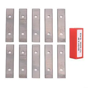 50X12x1.5mm 35 Degree Carbide Scraper Blades, Cutter Heads And Hand Hold Scraper, Reversible Rectangle Double Edged Blades For Cutting In Carpentry, Renovation 50X12x1.5mm 35 Degree Carbide Scraper Blades, Cutter Heads And Hand Hold Scraper, Reversible Rectangle Double Edged Blades For Cutting In Carpentry, Renovation
