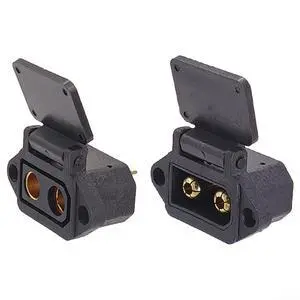QS8-S for battery Connector, 130A 600V High Current With Housing, 8-10AWG Wire Gauge, Black Nylon Shell For Industrial Equipment(male + female) QS8-S for battery Connector, 130A 600V High Current With Housing, 8-10AWG Wire Gauge, Black Nylon Shell For Industrial Equipment(male + female)