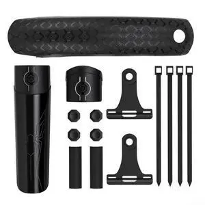 Bicycle Mudguard For 26" 27.5" 29" Mountain Bikes, Adjustable Quick Release Front Rear For FENDER Set, Wide Tire Compatibility Up To 70Mm, Black ABS Mud Flap(rear only) Bicycle Mudguard For 26" 27.5" 29" Mountain Bikes, Adjustable Quick Release Front Rear For FENDER Set, Wide Tire Compatibility Up To 70Mm, Black ABS Mud Flap(rear only)