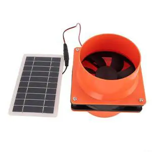 12V Solar Powered for Exhaust Fan with 10W Panel, 4 Inch 130CFM Silent Ventilation for RV Boat Chicken Greenhouse Cabin Air Circulation Black 12V Solar Powered for Exhaust Fan with 10W Panel, 4 Inch 130CFM Silent Ventilation for RV Boat Chicken Greenhouse Cabin Air Circulation Black