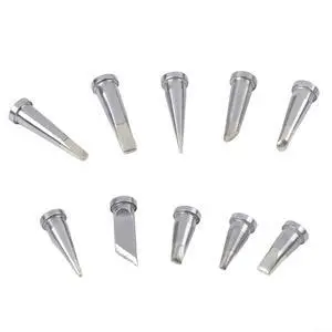For Weller Soldering Iron Tips Set 10Pc Compatible with WSD81 WD1000 WSP80 WP80 Stations LTA LTB LTC LTL LTBB LTCC LTKN Chisel Tapered Bevel Assorted Kit For Weller Soldering Iron Tips Set 10Pc Compatible with WSD81 WD1000 WSP80 WP80 Stations LTA LTB LTC LTL LTBB LTCC LTKN Chisel Tapered Bevel Assorted Kit
