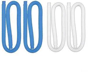 Spiral Wound Pool Filter Hose 1.25 Inch Diameter 39 Inch Length Compatible With For 607 637 Pumps 330-1000 GPH Flexible PVC 2 Pack(blue) Spiral Wound Pool Filter Hose 1.25 Inch Diameter 39 Inch Length Compatible With For 607 637 Pumps 330-1000 GPH Flexible PVC 2 Pack(blue)