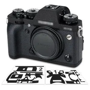 Anti-Scratch Anti-Wear Camera Body Cover Sticker Protector for Fujifilm Fuji X-T3 XT3 Anti-Slide Grip Holder Skin Guard Shield - Matrix Black Anti-Scratch Anti-Wear Camera Body Cover Sticker Protector for Fujifilm Fuji X-T3 XT3 Anti-Slide Grip Holder Skin Guard Shield - Matrix Black