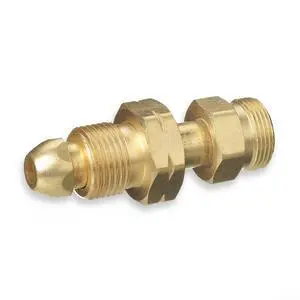 Acetylene Gas Adapter, CGA-200 For MC Tanks, CGA-520 For B Tanks, CGA-510 And CGA-300 For Larger Setups, Brass Welding Connector, Torch Regulator Adapter(CGA-510 to CGA-520) Acetylene Gas Adapter, CGA-200 For MC Tanks, CGA-520 For B Tanks, CGA-510 And CGA-300 For Larger Setups, Brass Welding Connector, Torch Regulator Adapter(CGA-510 to CGA-520)
