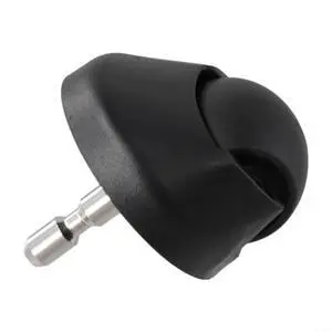 Front Wheel Caster Robot Vacuum Cleaner WVCR200S, Black Replacement Part, Stable Directional Assist Castor, Easy Insertion Into Fuselage Position Front Wheel Caster Robot Vacuum Cleaner WVCR200S, Black Replacement Part, Stable Directional Assist Castor, Easy Insertion Into Fuselage Position