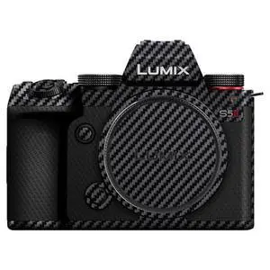 S5 II IIX Skin, Anti-Scratch Camera Protective Decal Film Sticker for Panasonic LUMIX S5II S5M2 S5IIX S5M2X Protector Decoration Cover (Not Fits LUMIX S5) - Carbon Fiber Black S5 II IIX Skin, Anti-Scratch Camera Protective Decal Film Sticker for Panasonic LUMIX S5II S5M2 S5IIX S5M2X Protector Decoration Cover (Not Fits LUMIX S5) - Carbon Fiber Black