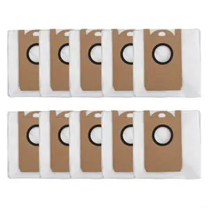 For BL20Pro Vacuum Dust Bags, 4 Pack Non-Woven Replacement Filters with 3.5L Capacity, High Efficiency Collection for Home Cleaning, White Accessories(10 PACK) For BL20Pro Vacuum Dust Bags, 4 Pack Non-Woven Replacement Filters with 3.5L Capacity, High Efficiency Collection for Home Cleaning, White Accessories(10 PACK)