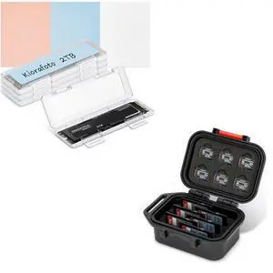 M.2 2280 Case + 12 Slots: 4 Pack Clear Plastic M.2 2280 Card Holder with 12 Slots Portable SD MicroSD Memory Card Case M.2 2280 Case + 12 Slots: 4 Pack Clear Plastic M.2 2280 Card Holder with 12 Slots Portable SD MicroSD Memory Card Case