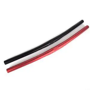 25.4mm Straight Handlebar 6061 Aluminum Alloy Bike Bar for MTB Mountain Bicycle Cycling, 580mm Length, 22.2mm Ends, Black (red 580MM) 25.4mm Straight Handlebar 6061 Aluminum Alloy Bike Bar for MTB Mountain Bicycle Cycling, 580mm Length, 22.2mm Ends, Black (red 580MM)