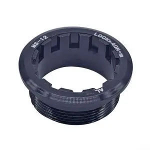 2-Pack Bike Cassette Lockring for MicroSpline 12 Speed,CNC Aluminum Alloy Flywheel Cover with Anti-Slip Lines, Lightweight Rust-Proof, Black/Red/Golden (Black) 2-Pack Bike Cassette Lockring for MicroSpline 12 Speed,CNC Aluminum Alloy Flywheel Cover with Anti-Slip Lines, Lightweight Rust-Proof, Black/Red/Golden (Black)