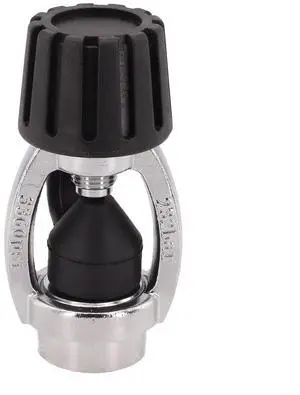 DIN to for YOKE Adapter for Scuba Diving, Brass 1-Stage Regulator Converter with Dust Cap, Tool-Free Spin-On Design for DIN Tank Valve, Black DIN to for YOKE Adapter for Scuba Diving, Brass 1-Stage Regulator Converter with Dust Cap, Tool-Free Spin-On Design for DIN Tank Valve, Black