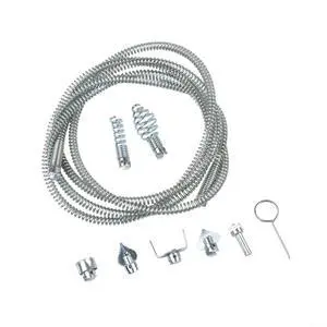 Pipe Cleaning Spiral,12Mm Steel Drain Auger With 6 Cutters For Electric Pipe Cleaning Machine(A) Pipe Cleaning Spiral,12Mm Steel Drain Auger With 6 Cutters For Electric Pipe Cleaning Machine(A)