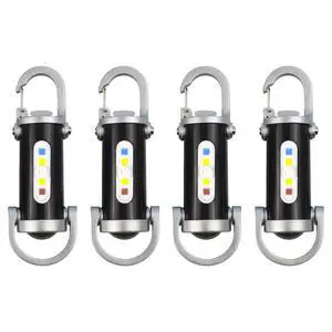 Mini Keychain Flashlight With USB Rechargeable, Portable Waterproof LED Light For Walking Hiking And Searching, Multiple Lighting Modes Backup Flashlight(4PCS) Mini Keychain Flashlight With USB Rechargeable, Portable Waterproof LED Light For Walking Hiking And Searching, Multiple Lighting Modes Backup Flashlight(4PCS)