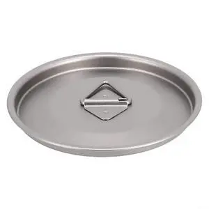Pure Titanium Cup Lid with Handle, Ultra-Light Dirt-Proof Replacement for Camping Mug Pot Kettle, 3 Sizes (80mm/95mm/120mm), Gray (80mm) Pure Titanium Cup Lid with Handle, Ultra-Light Dirt-Proof Replacement for Camping Mug Pot Kettle, 3 Sizes (80mm/95mm/120mm), Gray (80mm)