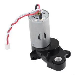 For bObsweep Dustin Robotic Vacuum Main Brush Motor Assembly R390SH-23125 Replacement Power Efficient Cleaning Action Removes Particles From Floors Black Silver Unit For bObsweep Dustin Robotic Vacuum Main Brush Motor Assembly R390SH-23125 Replacement Power Efficient Cleaning Action Removes Particles From Floors Black Silver Unit