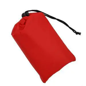 Tent Tarp 210T Polyester Waterproof Rain Sun Shade Shelter with 6 Tie Points for Camping Hiking Beach Picnic Awning Cover Red (Red 140x200CM) Tent Tarp 210T Polyester Waterproof Rain Sun Shade Shelter with 6 Tie Points for Camping Hiking Beach Picnic Awning Cover Red (Red 140x200CM)
