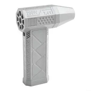 For MINI Fan, 110000 RPM Brushless Motor, 13 Blades, PD Fast Charging, Stepless Speed Control For Industrial Cleaning(Grey) For MINI Fan, 110000 RPM Brushless Motor, 13 Blades, PD Fast Charging, Stepless Speed Control For Industrial Cleaning(Grey)