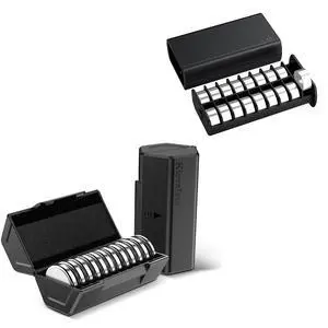 CR2032 Case + LR44 HolderCR2032 Case with Button Round Battery Storage Case CR2032 Case + LR44 HolderCR2032 Case with Button Round Battery Storage Case