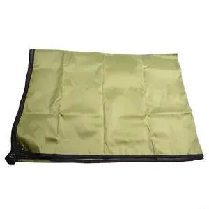 Tent Tarp 210T Polyester Waterproof Rain Sun Shade Shelter with 6 Tie Points for Camping Hiking Beach Picnic Awning Cover Red (Green 150x210CM) Tent Tarp 210T Polyester Waterproof Rain Sun Shade Shelter with 6 Tie Points for Camping Hiking Beach Picnic Awning Cover Red (Green 150x210CM)