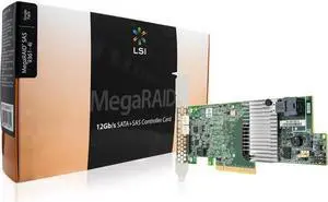 WISDUM 9300 MegaRAID SAS 9361-4i (LSI00415) PCI-Express 3.0 x8 SATA / SAS High Performance Four-Port 12Gb/s RAID Controller (Single Pack) - Avago Technologies WISDUM 9300 MegaRAID SAS 9361-4i (LSI00415) PCI-Express 3.0 x8 SATA / SAS High Performance Four-Port 12Gb/s RAID Controller (Single Pack) - Avago Technologies