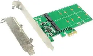 Network Adapter WISDUM On Cards PCIE to M2 Adapter M.2 NGFF TO PCI Express PCIE X1 Adapter Dual Port B Key Card Supports 2230 2242 2260 2280 M2 SSD Network Adapter WISDUM On Cards PCIE to M2 Adapter M.2 NGFF TO PCI Express PCIE X1 Adapter Dual Port B Key Card Supports 2230 2242 2260 2280 M2 SSD