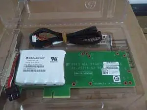 RAID Controller WISDUM NEW GENUINE CVPM05 (FBU345) RAID BBU w/INCLUDED PCI BBU-BRACKET-05 RAID Controller WISDUM NEW GENUINE CVPM05 (FBU345) RAID BBU w/INCLUDED PCI BBU-BRACKET-05