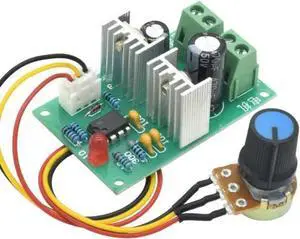 Power Cable WISDUM PWM speed controller DC motor 0~100% adjustable drive module Input 3A DC12-36V 100W Power Cable WISDUM PWM speed controller DC motor 0~100% adjustable drive module Input 3A DC12-36V 100W