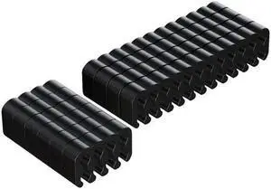Power Cable WISDUM PVC Clamp Cable Clip Organizer Dresser for 2.5-3.2mm PC Power Cord Wiring 8/24 Pin Computer Cable Manager(8PINx6 24PINX4) Power Cable WISDUM PVC Clamp Cable Clip Organizer Dresser for 2.5-3.2mm PC Power Cord Wiring 8/24 Pin Computer Cable Manager(8PINx6 24PINX4)