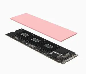 WISDUM M.2 Silicone grease pad thermal pad Solid State Drive SSD heat sink Silicone pad Thermal pad m2 heat pad 70*22*0.5mm (Thermal conductivity: 10.8W/M.K-M2 2280 Special) WISDUM M.2 Silicone grease pad thermal pad Solid State Drive SSD heat sink Silicone pad Thermal pad m2 heat pad 70*22*0.5mm (Thermal conductivity: 10.8W/M.K-M2 2280 Special)