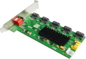 S-Video Cable WISDUM 1:5 (5x1) Internal SATA II Port Multiplier (PM), Bracket Mounting, Easy Dip Switch RAID Configuration IO-JMB393-5IR Smart Raid S-Video Cable WISDUM 1:5 (5x1) Internal SATA II Port Multiplier (PM), Bracket Mounting, Easy Dip Switch RAID Configuration IO-JMB393-5IR Smart Raid