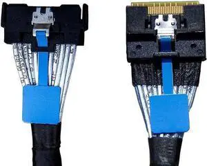 SATA Cable WISDUM MCIO x8 to SlimSAS x8,SFF-TA-1016 74Pin to SFF-8654 74Pin,PCIe Gen5 Mini Cooledge IODouble Straight Cable 100CM (CBL-MCIO-1270S4T2) SATA Cable WISDUM MCIO x8 to SlimSAS x8,SFF-TA-1016 74Pin to SFF-8654 74Pin,PCIe Gen5 Mini Cooledge IODouble Straight Cable 100CM (CBL-MCIO-1270S4T2)