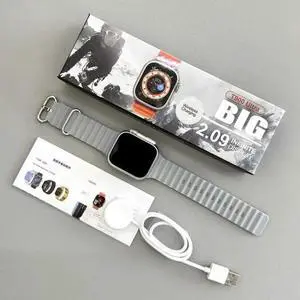 Gadget WISDUM New Watch 10 Ultra Smart Watch 49mm 2024 New NFC Men Women T900 Ultra - Gray Gadget WISDUM New Watch 10 Ultra Smart Watch 49mm 2024 New NFC Men Women T900 Ultra - Gray