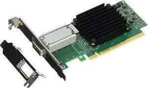 NIC Card WISDUM Mellanox MCX455A-ECAT ConnectX-4 VPI Network Adapter PCI Express 3.0 x16 100 Gigabit Ethernet NIC Card WISDUM Mellanox MCX455A-ECAT ConnectX-4 VPI Network Adapter PCI Express 3.0 x16 100 Gigabit Ethernet