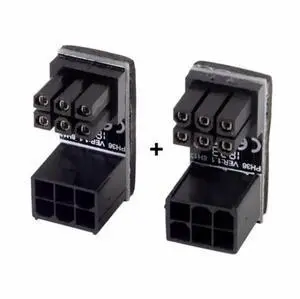 Gadget WISDUM ATX 6Pin Female to 6pin Male 180 Degree Angled Power Adapter for Desktops Graphics Card Gadget WISDUM ATX 6Pin Female to 6pin Male 180 Degree Angled Power Adapter for Desktops Graphics Card
