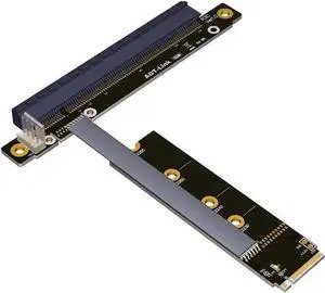 Gadget WISDUM ADT-LINK M.2 NVMe to PCIe 16x Riser X11050ti 1060ti 1080ti RX580 Graphics Card Extender M2 x16 PCI-e for PC Mining Bitcoin BTC (60CM) Gadget WISDUM ADT-LINK M.2 NVMe to PCIe 16x Riser X11050ti 1060ti 1080ti RX580 Graphics Card Extender M2 x16 PCI-e for PC Mining Bitcoin BTC (60CM)