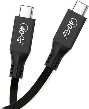 USB Cable WISDUM USB-IF Certified USB4 USB4.0 USB-C Type-C Male to USB-C Type-C Male USB4 Cable 40Gbps with 100W Charging 1.0M USB Cable WISDUM USB-IF Certified USB4 USB4.0 USB-C Type-C Male to USB-C Type-C Male USB4 Cable 40Gbps with 100W Charging 1.0M