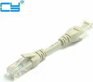 WISDUM CAT5 CAT5e UTP Ethernet Network Cable Male to Ethernet Male RJ45 Patch LAN Short Cable Extended line 10cm/0.1m WISDUM CAT5 CAT5e UTP Ethernet Network Cable Male to Ethernet Male RJ45 Patch LAN Short Cable Extended line 10cm/0.1m