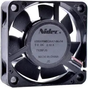 Gadget WISDUM and COOLING REVOLUTION U35X05MS2AA7-56J14 35mm 3510 3.5cm DC 5V 0.18A Small equipment cooling fan Gadget WISDUM and COOLING REVOLUTION U35X05MS2AA7-56J14 35mm 3510 3.5cm DC 5V 0.18A Small equipment cooling fan