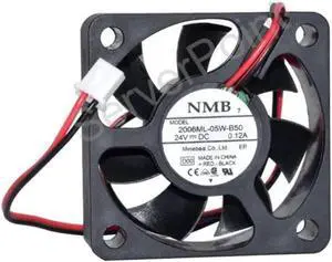 Gadget WISDUM For NMB 2006ML-05W-B50 5CM 50*50*15 24V 0.12A 2 wire cooling fan Gadget WISDUM For NMB 2006ML-05W-B50 5CM 50*50*15 24V 0.12A 2 wire cooling fan
