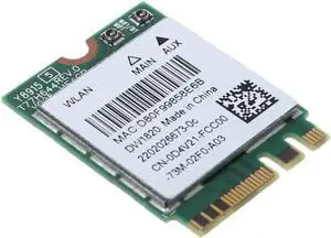 Gadget WISDUM Tarjeta WiFi inalámbrica para 1820, DW1820, WLAN, 802.11AC + BT, 4,1 M.2, D4V21 Gadget WISDUM Tarjeta WiFi inalámbrica para 1820, DW1820, WLAN, 802.11AC + BT, 4,1 M.2, D4V21