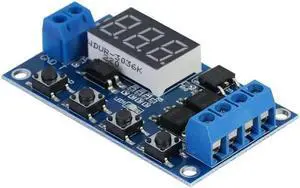Gadget WISDUM DC 5V-36V Dual MOS Control Cycle Trigger Timer Delay Relay Module Switch LED Quiescent Current 20mA Operating Current 50mA Gadget WISDUM DC 5V-36V Dual MOS Control Cycle Trigger Timer Delay Relay Module Switch LED Quiescent Current 20mA Operating Current 50mA