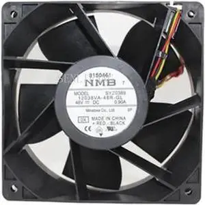 Gadget WISDUM for NMB 12CM 12038VA-48R-GL 12038 48V 0.90A 3WIRE 120MM Waterproof IP55 Cooling Fan 4715VL-07W-B69 Gadget WISDUM for NMB 12CM 12038VA-48R-GL 12038 48V 0.90A 3WIRE 120MM Waterproof IP55 Cooling Fan 4715VL-07W-B69