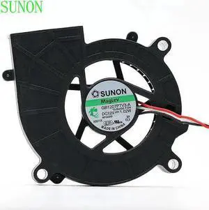 Gadget WISDUM For Sunon GB1207PTV3-A 12V 1.02W 7025 7CM 3 wire projector turbofan blower cooling fan Gadget WISDUM For Sunon GB1207PTV3-A 12V 1.02W 7025 7CM 3 wire projector turbofan blower cooling fan