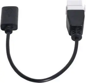 Gadget WISDUM CY USB 2.0 Female to Female Extension Exteder Coupler Cable with Keystone Panel Mount Holes 20cm Gadget WISDUM CY USB 2.0 Female to Female Extension Exteder Coupler Cable with Keystone Panel Mount Holes 20cm