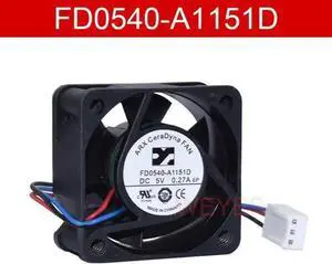 Gadget WISDUM Genuine for ARX FD0540-A1151D DC 5V 0.27A 40x40x20mm 3-wire Server Square Fan Gadget WISDUM Genuine for ARX FD0540-A1151D DC 5V 0.27A 40x40x20mm 3-wire Server Square Fan